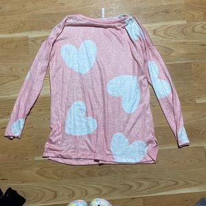 Pastel heart shirt